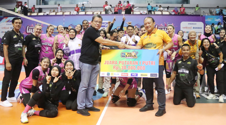 Popsivo Polwan Juara Putaran Pertama PLN Mobile Proliga 2025